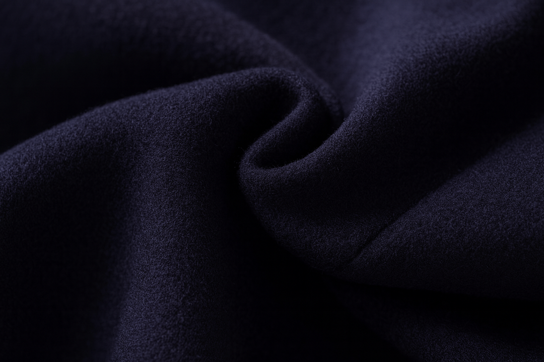 Men's Colorblock Wool Overcoat