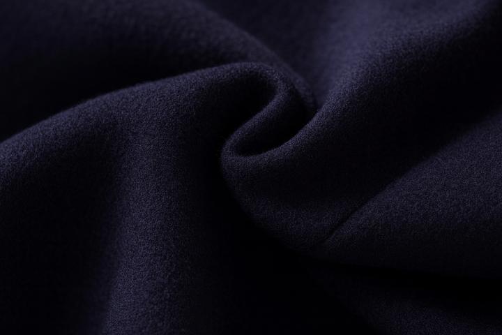 Men's Colorblock Wool Overcoat