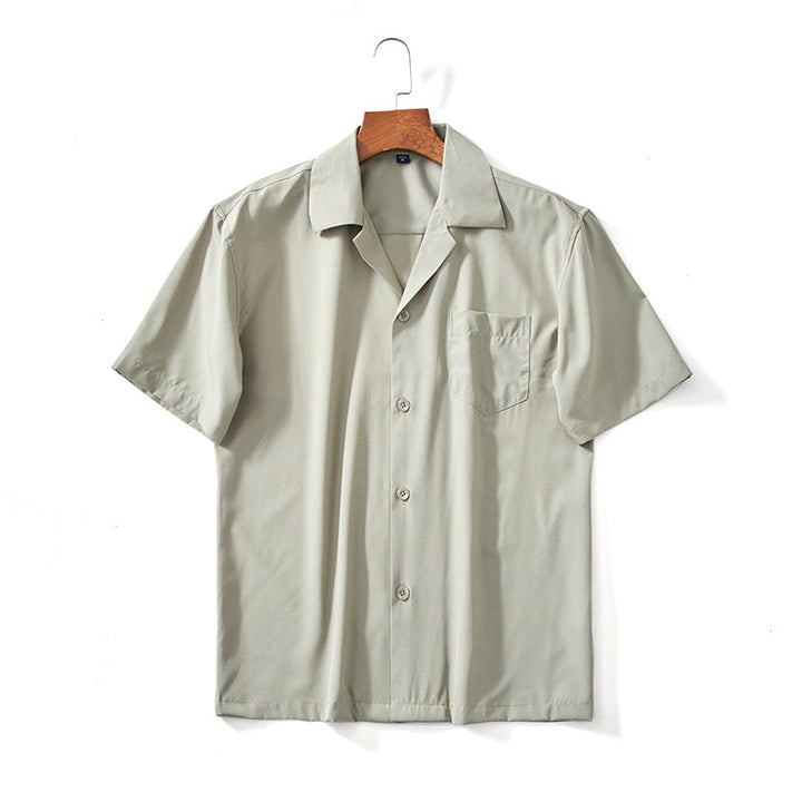 Men's Cuban Collar Summer Shirt