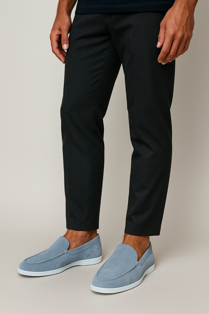Men's Textured Loafers