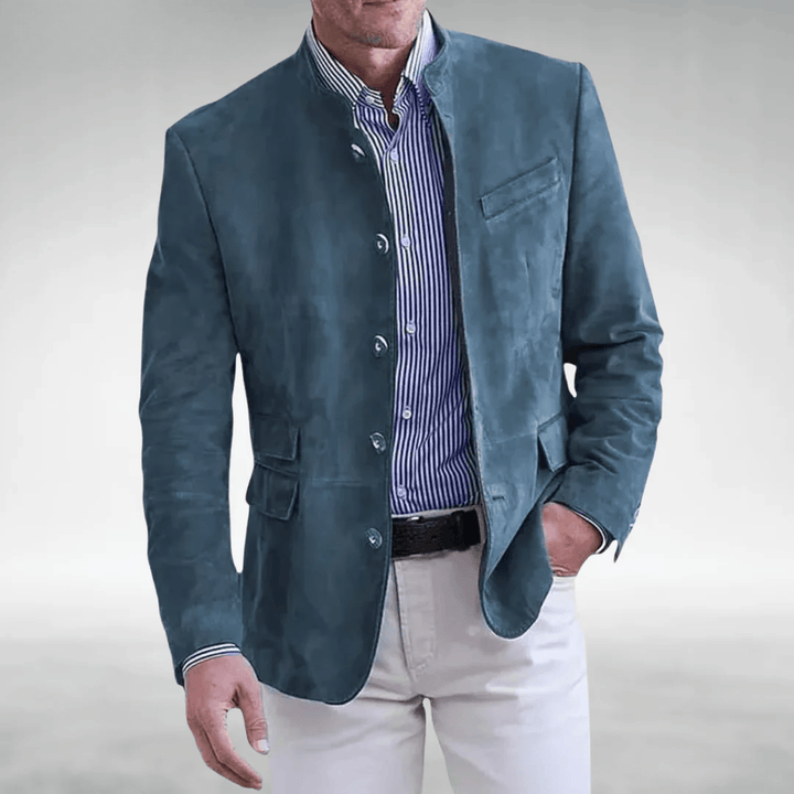 Men's Brushed Suede Jacket