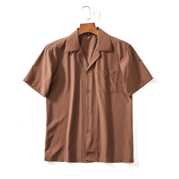 Men's Cuban Collar Summer Shirt