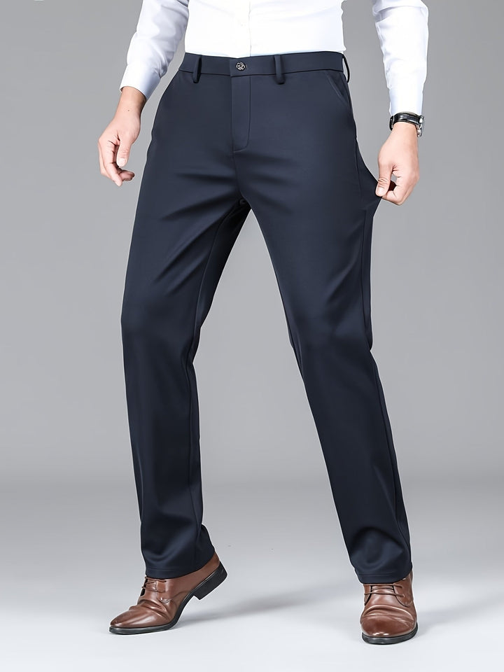 Men's Embroidered Stretch Pants
