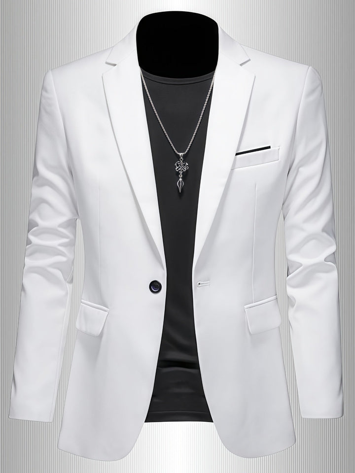 Men's Skinny Lapel Blazer