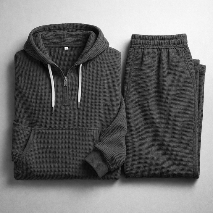 Men's Waffle Knit Set