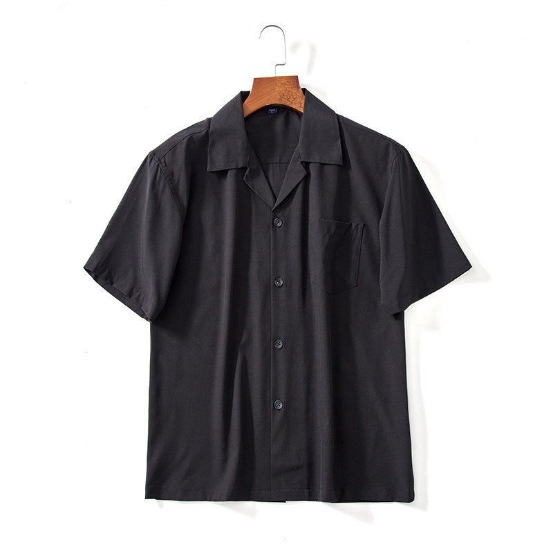 Men's Cuban Collar Summer Shirt