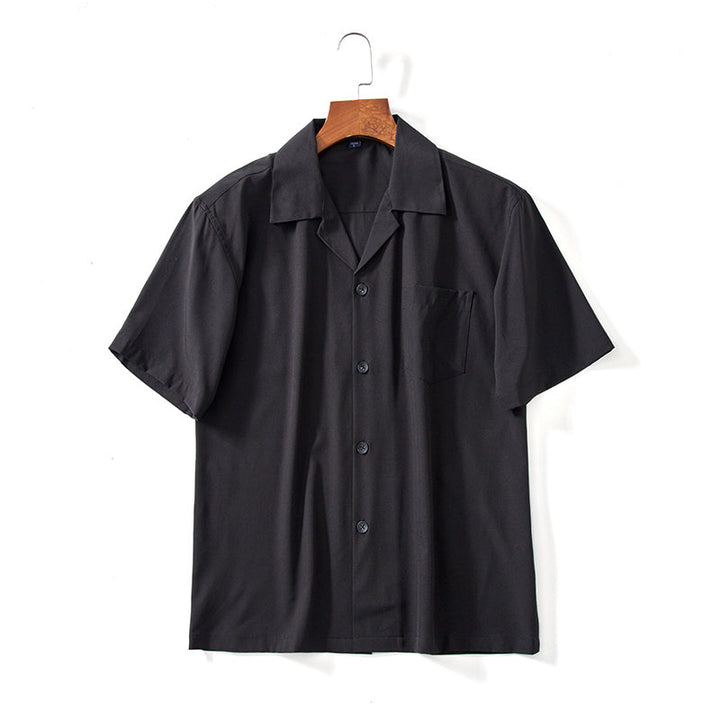 Men's Cuban Collar Summer Shirt