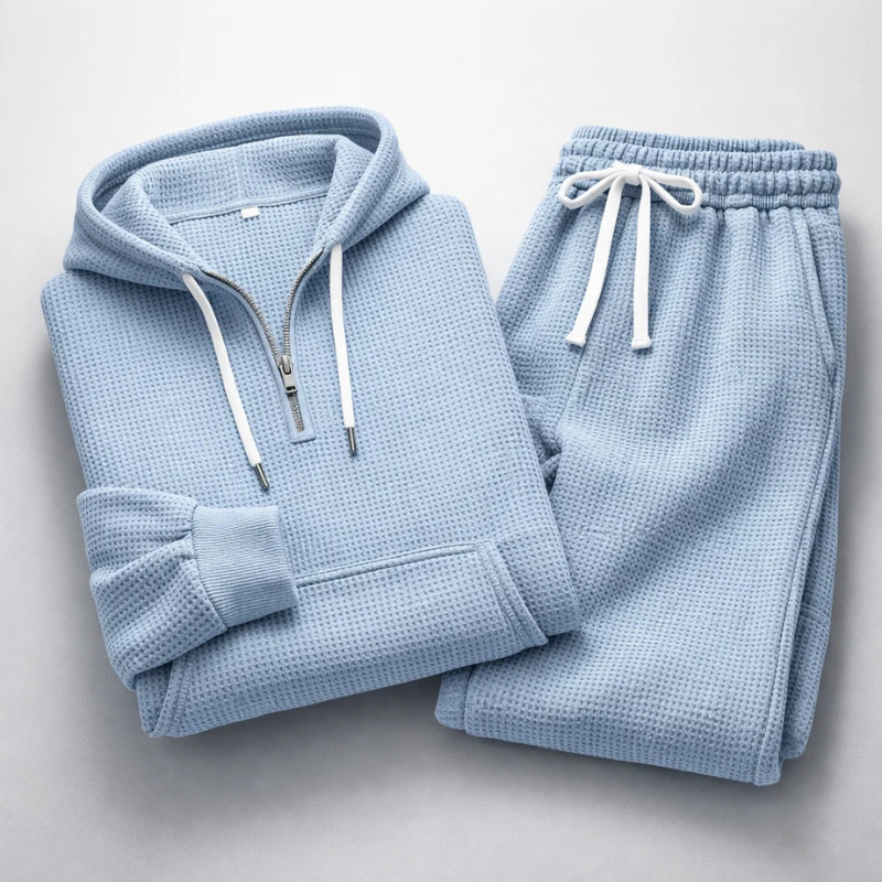 Men's Waffle Knit Set