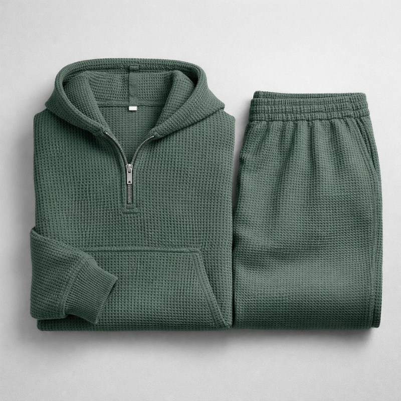 Men's Waffle Knit Set