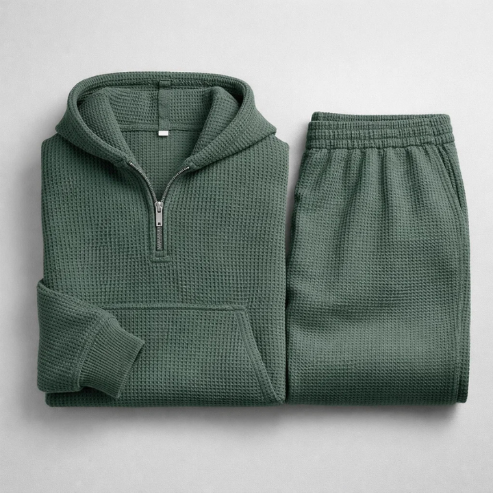 Men's Waffle Knit Set