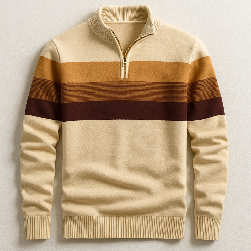 Men's PUllover with Zip