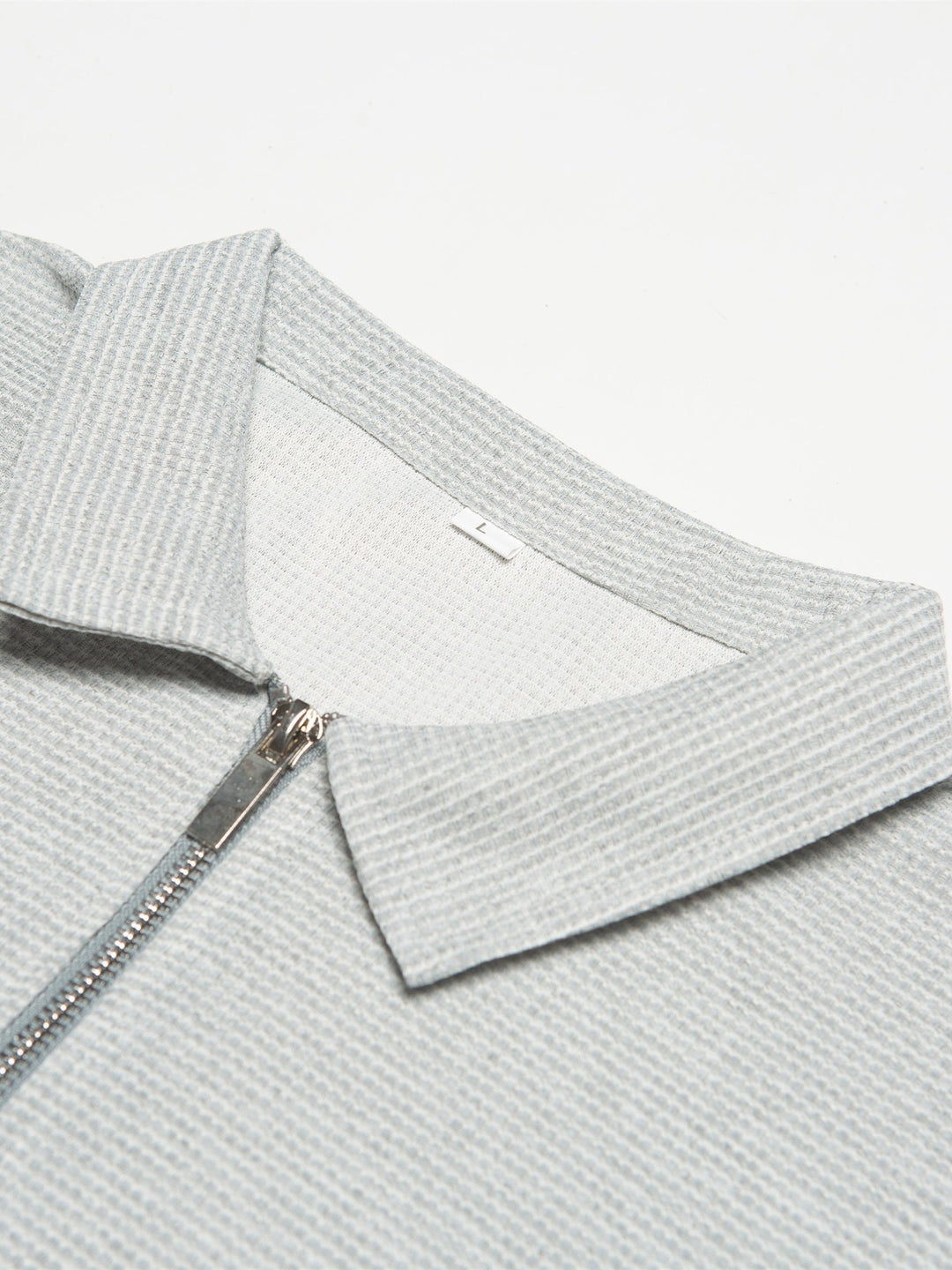 Men's Zipper Short Sleeve Shirt