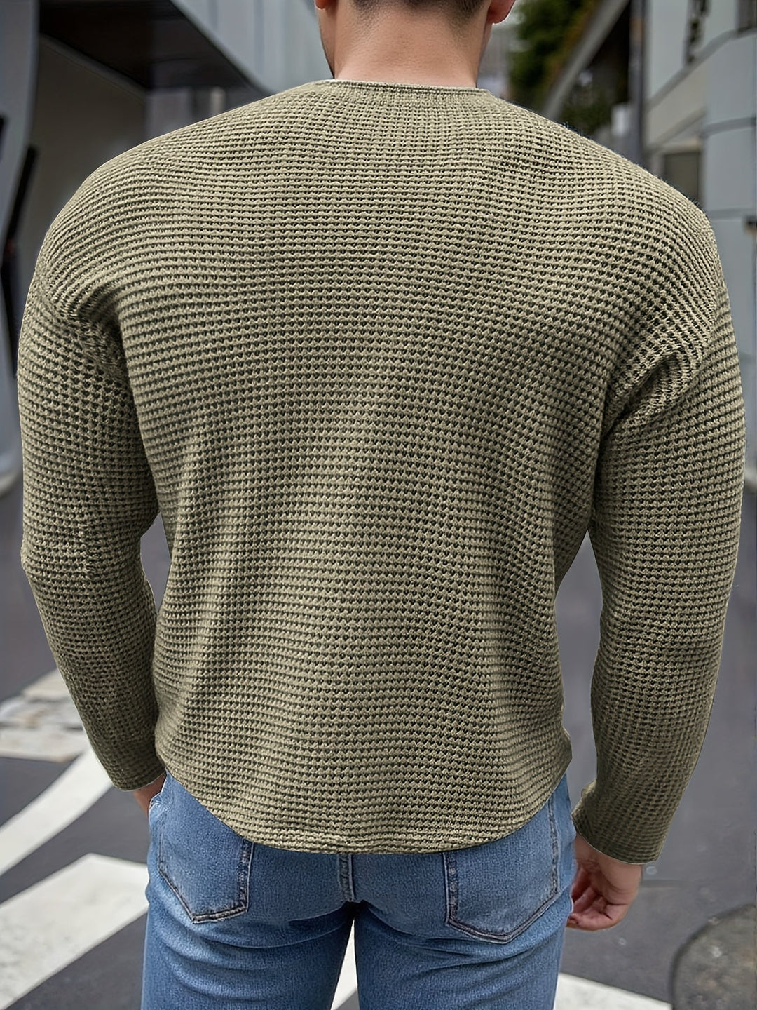 Men's Slim Knit Shirt