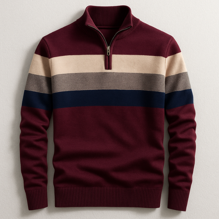 Men's PUllover with Zip