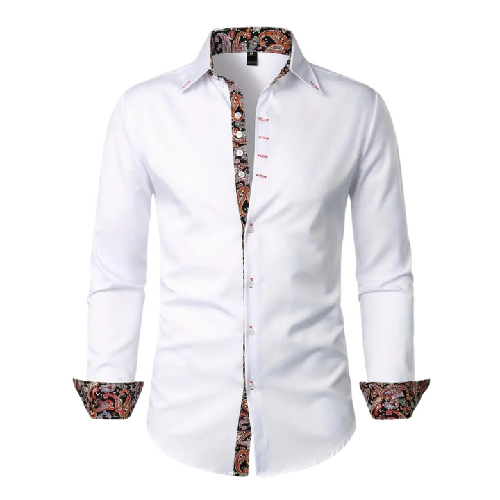 Men's Paisley Slim Shirt