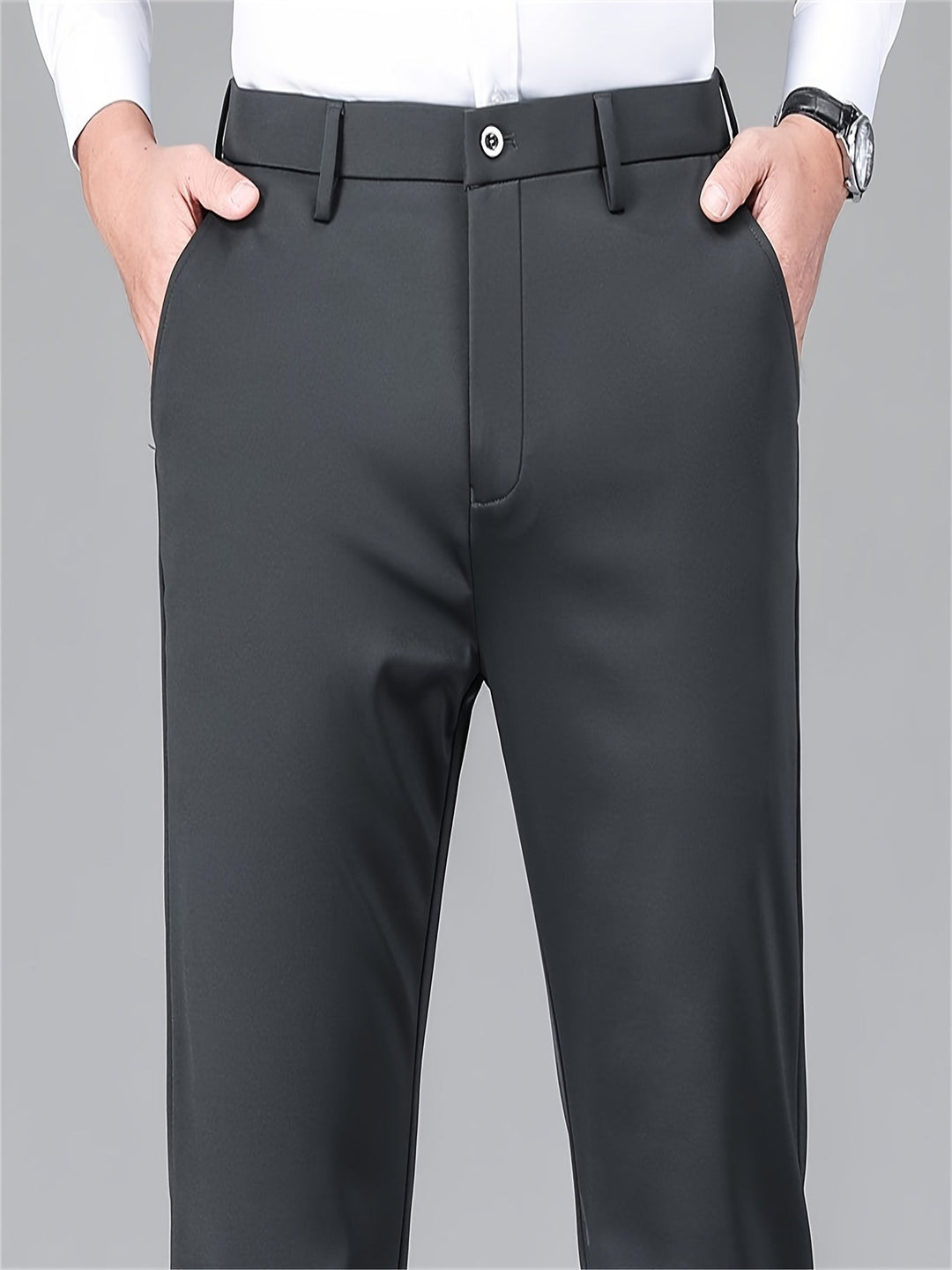 Men's Embroidered Stretch Pants