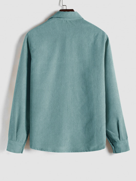 Men's Long Sleeve Button-Up Shirt