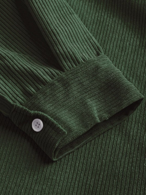 Men's Long Sleeve Button-Up Shirt