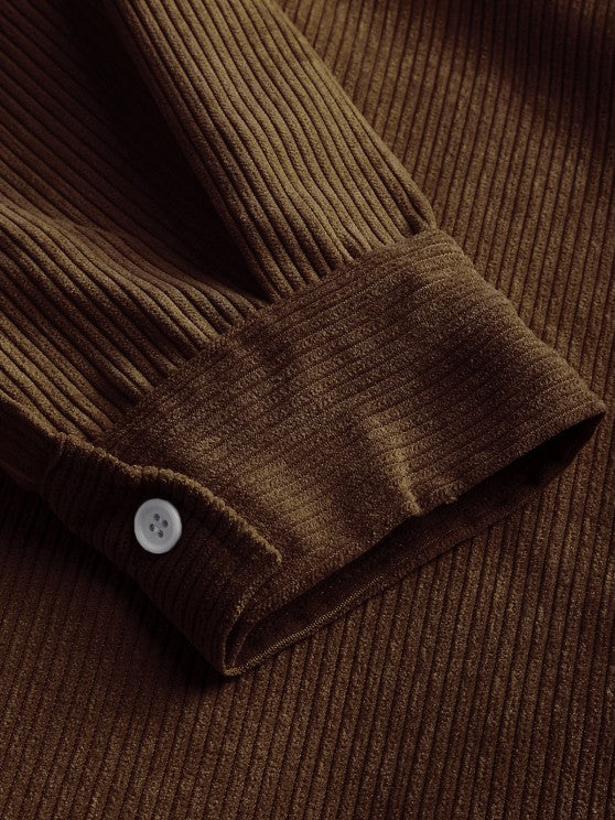 Men's Long Sleeve Button-Up Shirt