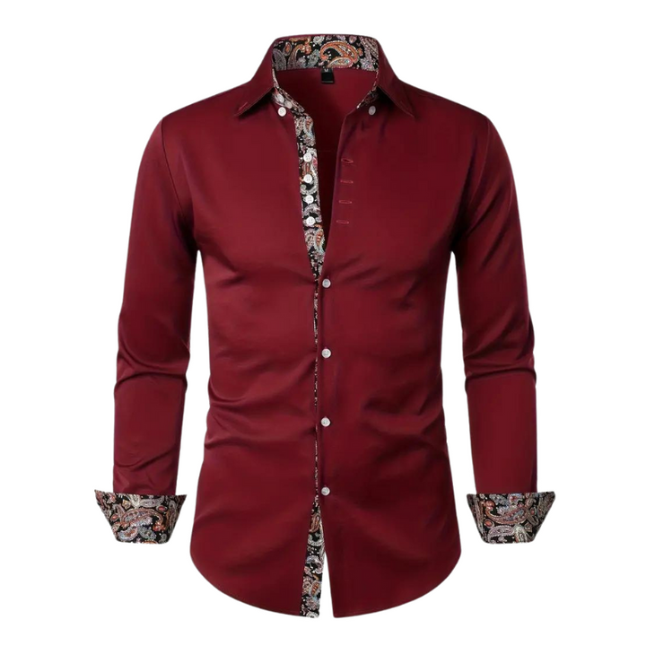 Men's Paisley Slim Shirt