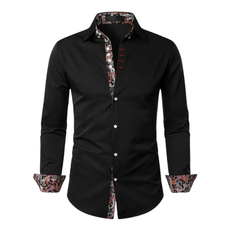 Men's Paisley Slim Shirt