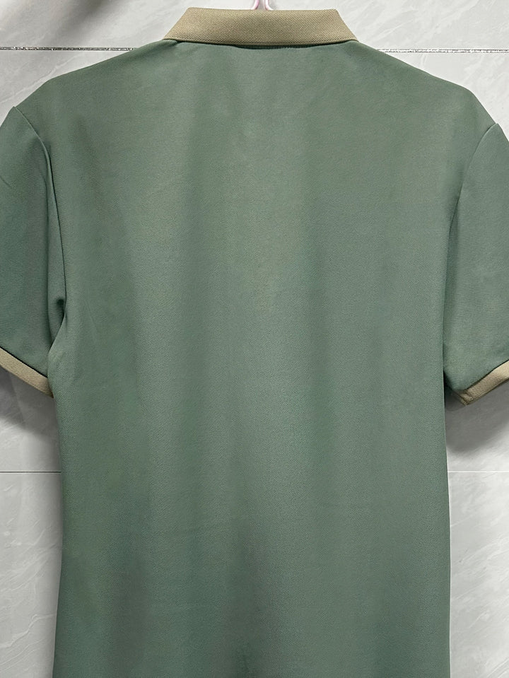 Men's Embroidered Lapel Shirt