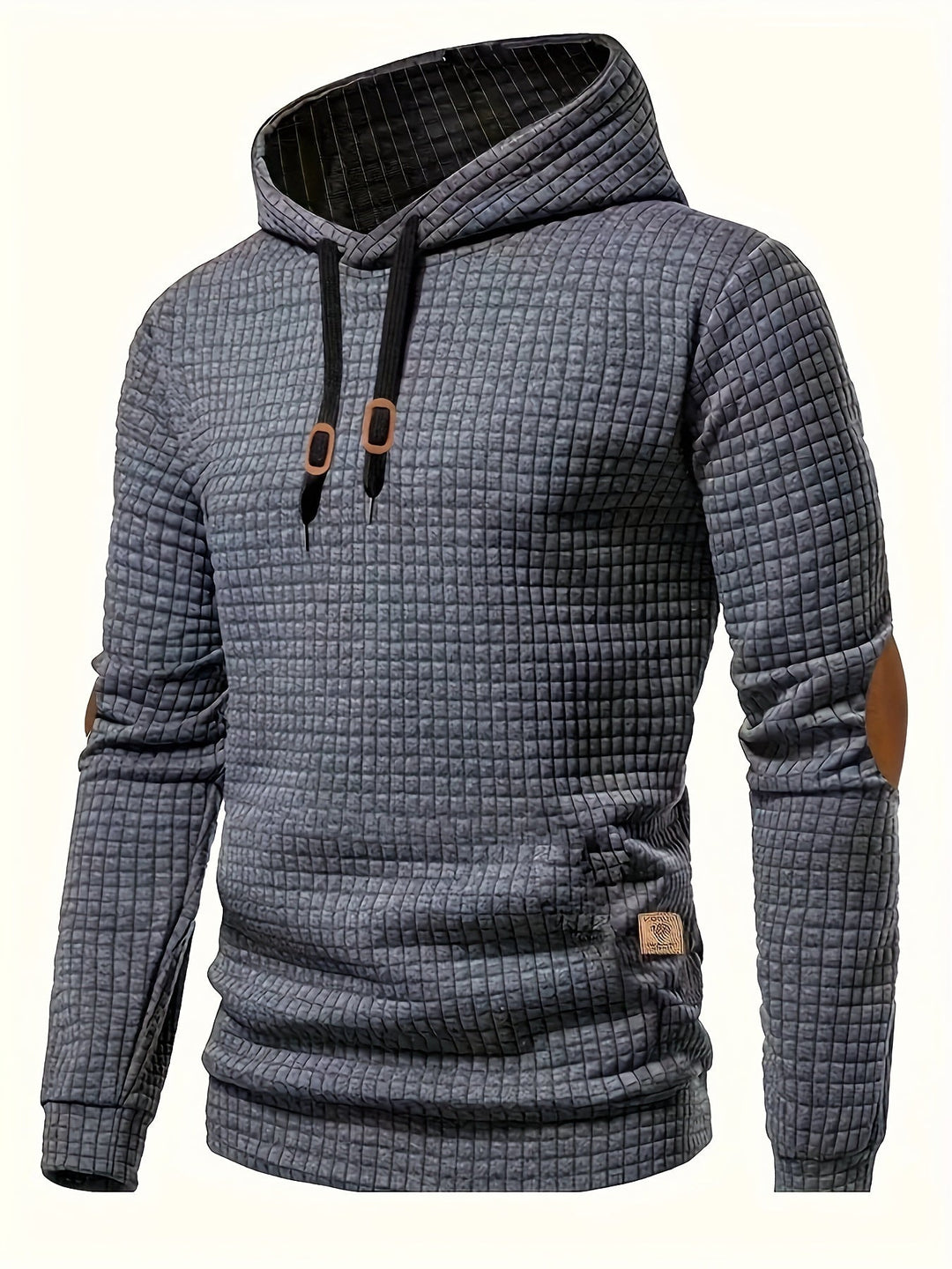 Men's Checkered Hooded Sweatshirt