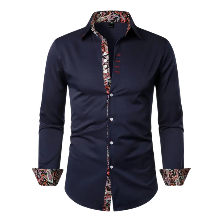Men's Paisley Slim Shirt