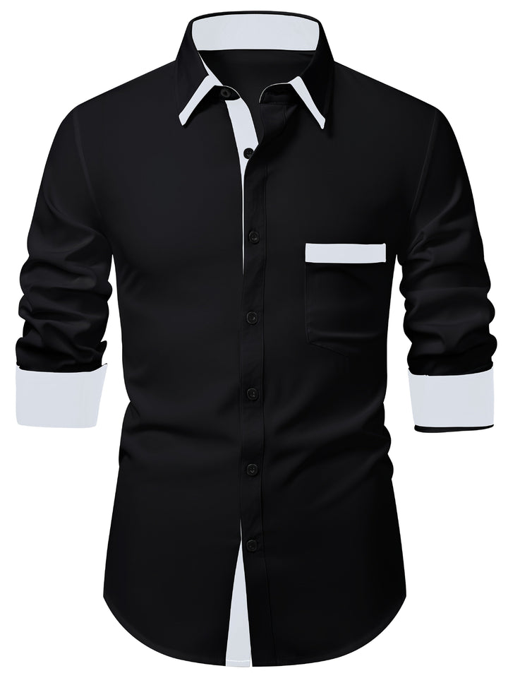 Men's Contrast Panel Shirt