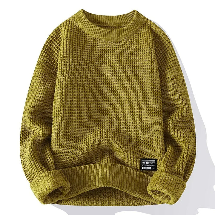 Men's Textured Knit PUllover