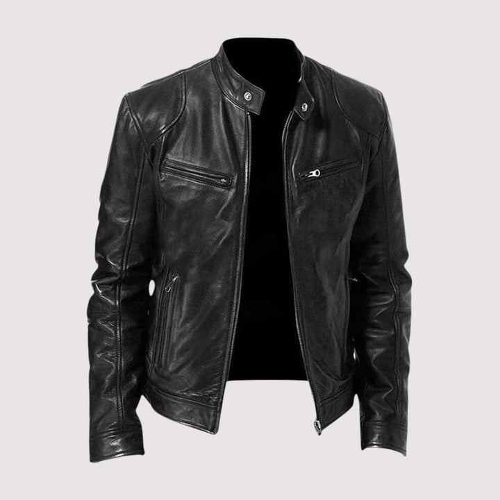 Men's Faux Leather Jacket