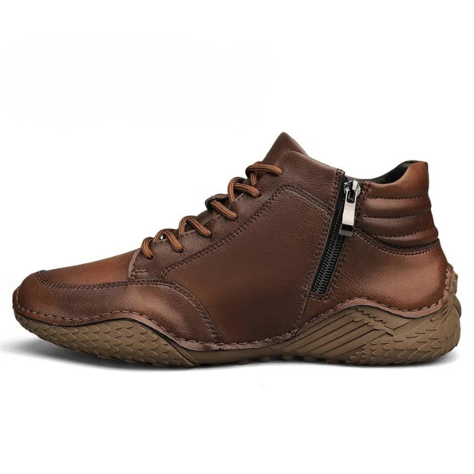 Men's Rugged Leather Boots