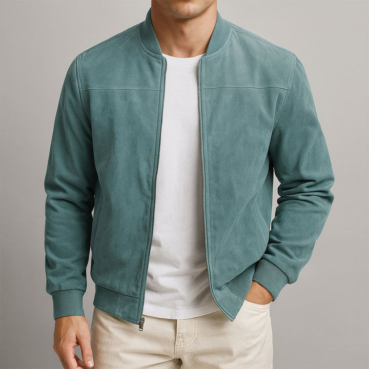 Men's Suede Effect Jacket