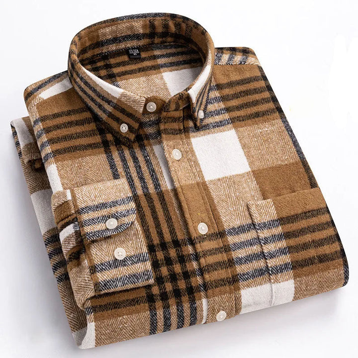 Men's Brushed Flannel Shirt