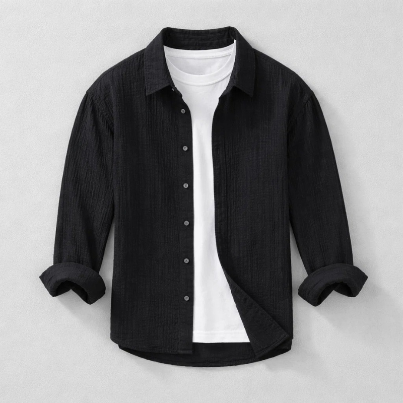 Men's Gauze Cotton Shirt
