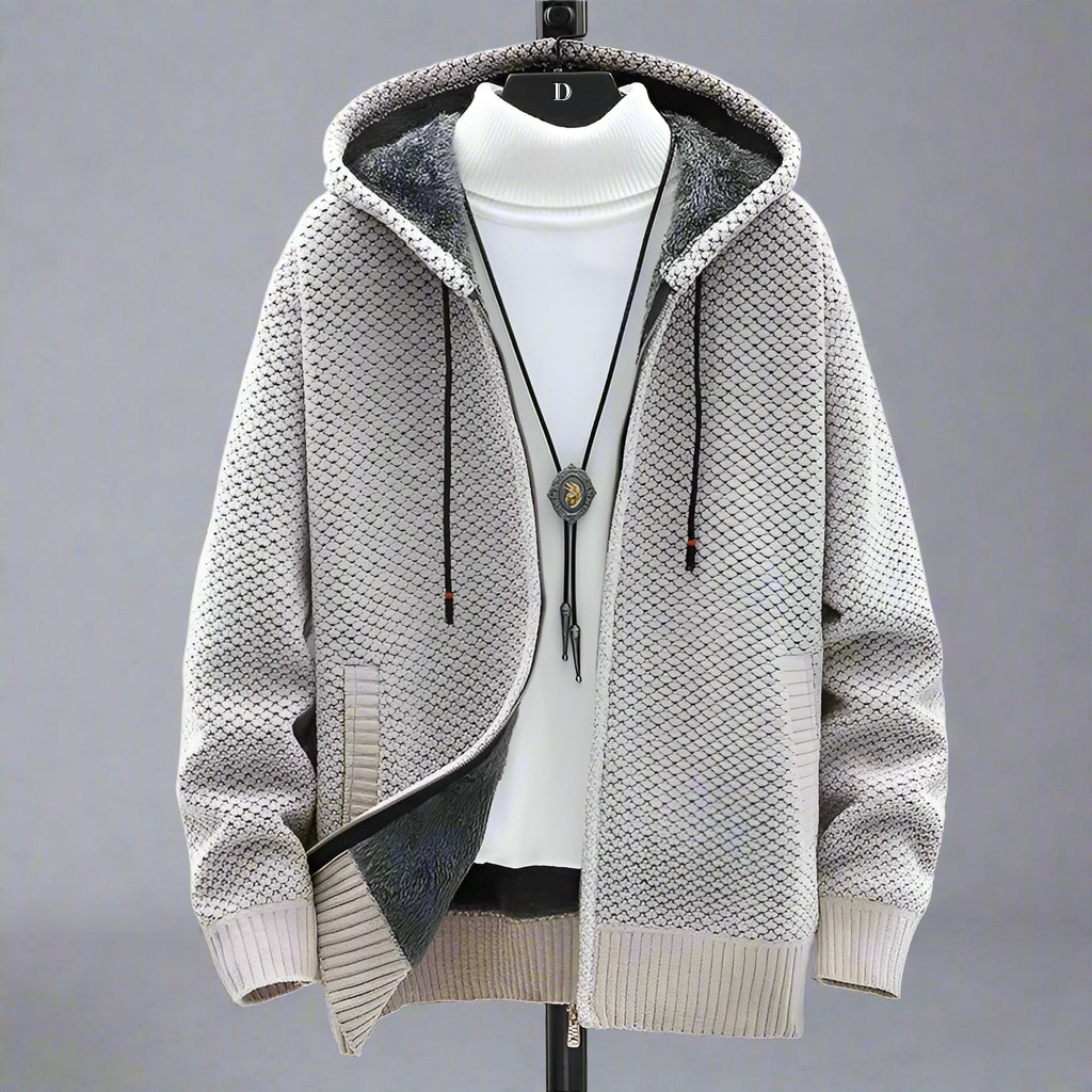Men's Knitted Hoodie