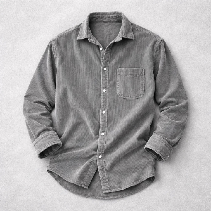 Men's Classic Elegant Corduroy Shirt