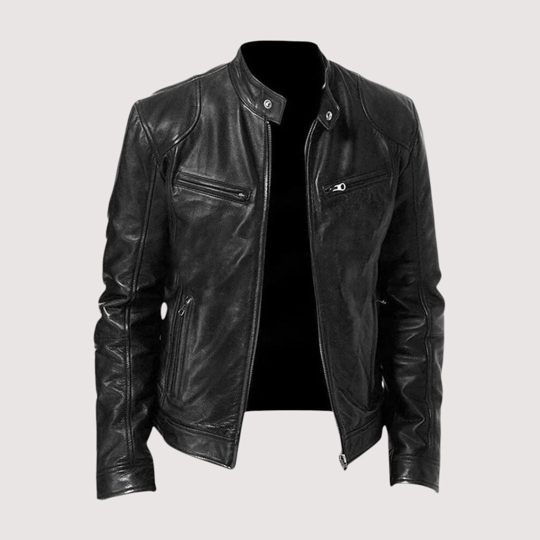 Men's Elegant Leather Jacket