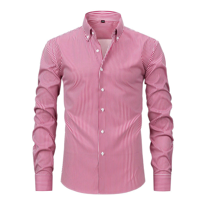 Men's Striped Stretch Shirt