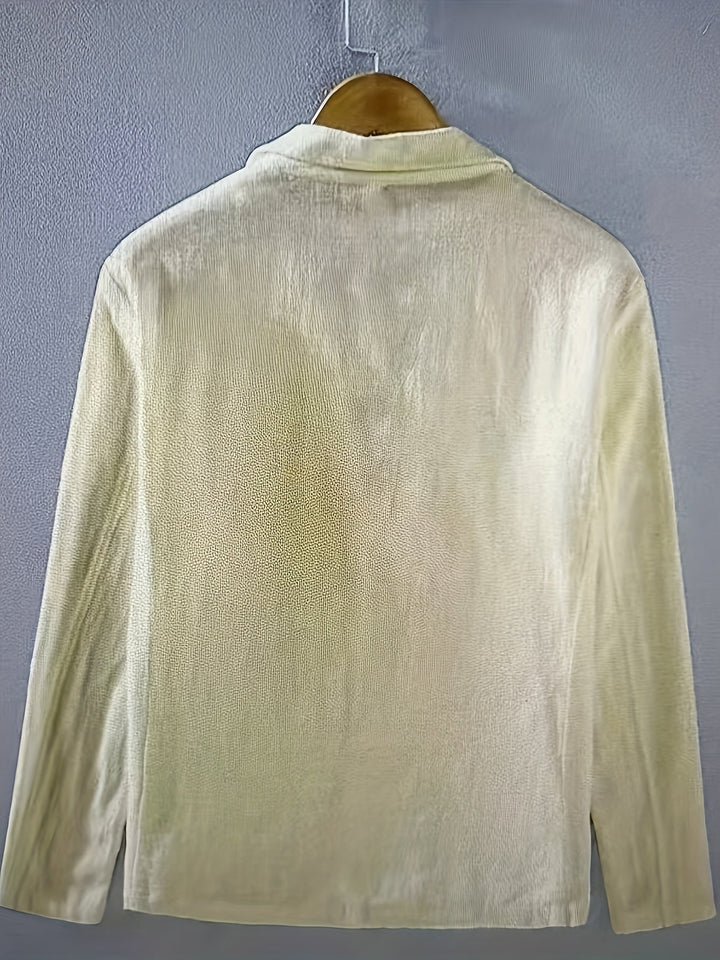 Men's Lapel Cotton Jacket