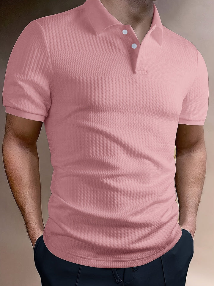 Men's Stretch Knit Polo Shirt