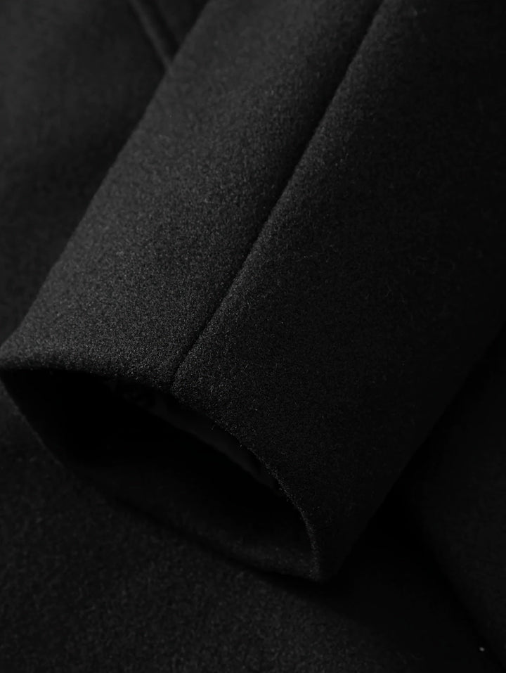Men's Mid-Length Lapel Coat