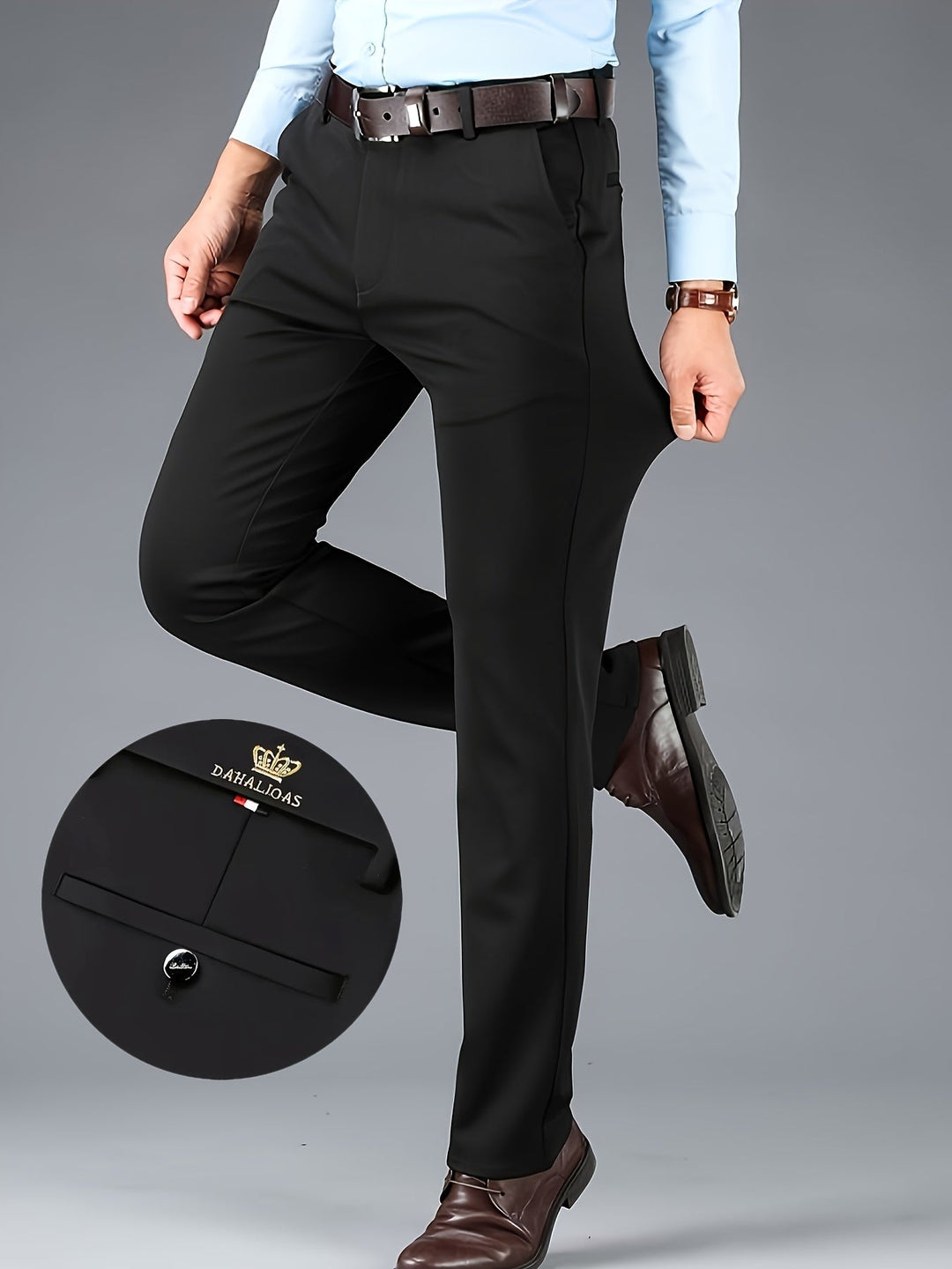 Men's Stretch Straight Pants