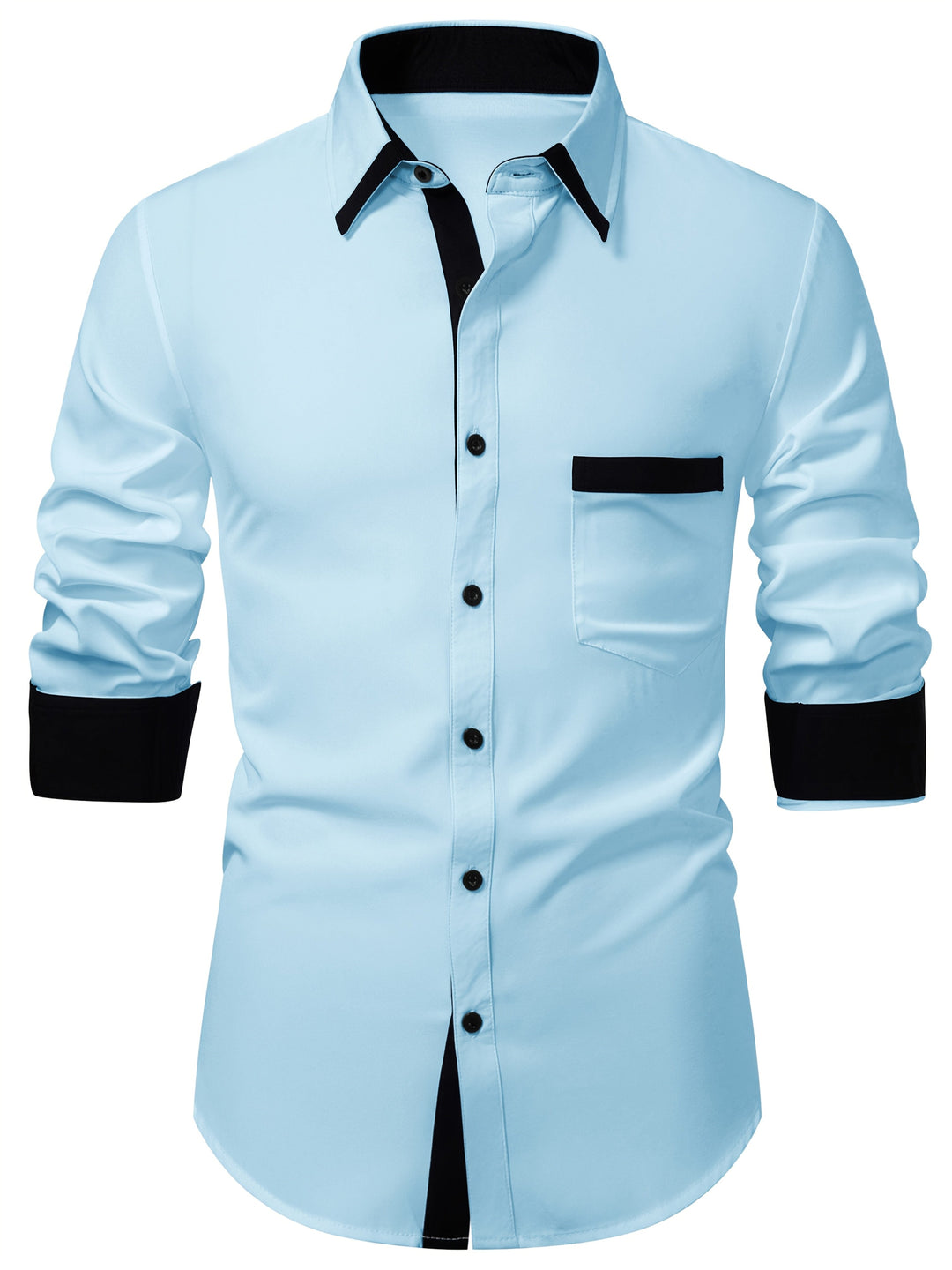 Men's Contrast Panel Shirt