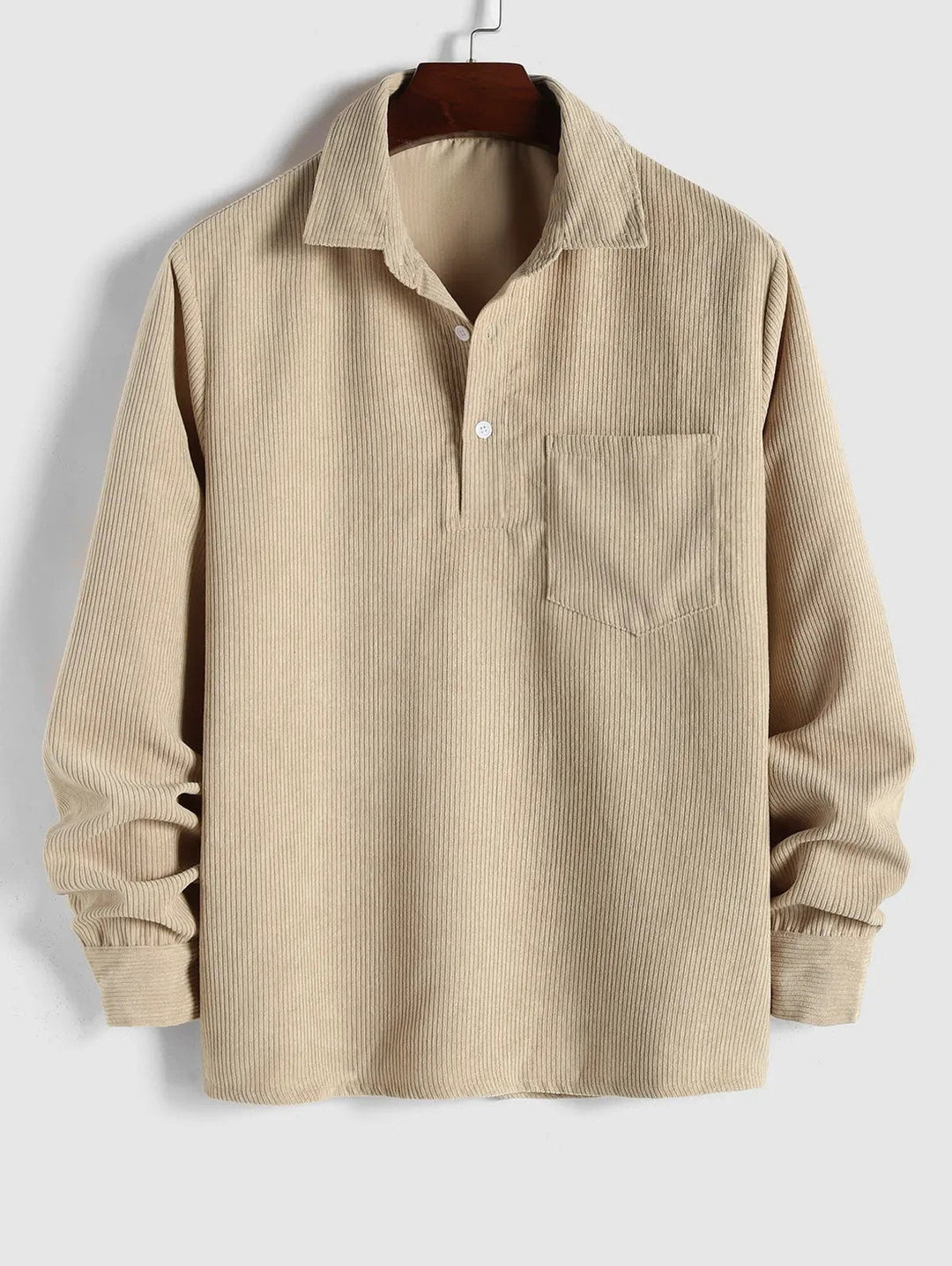 Men's Long Sleeve Button-Up Shirt