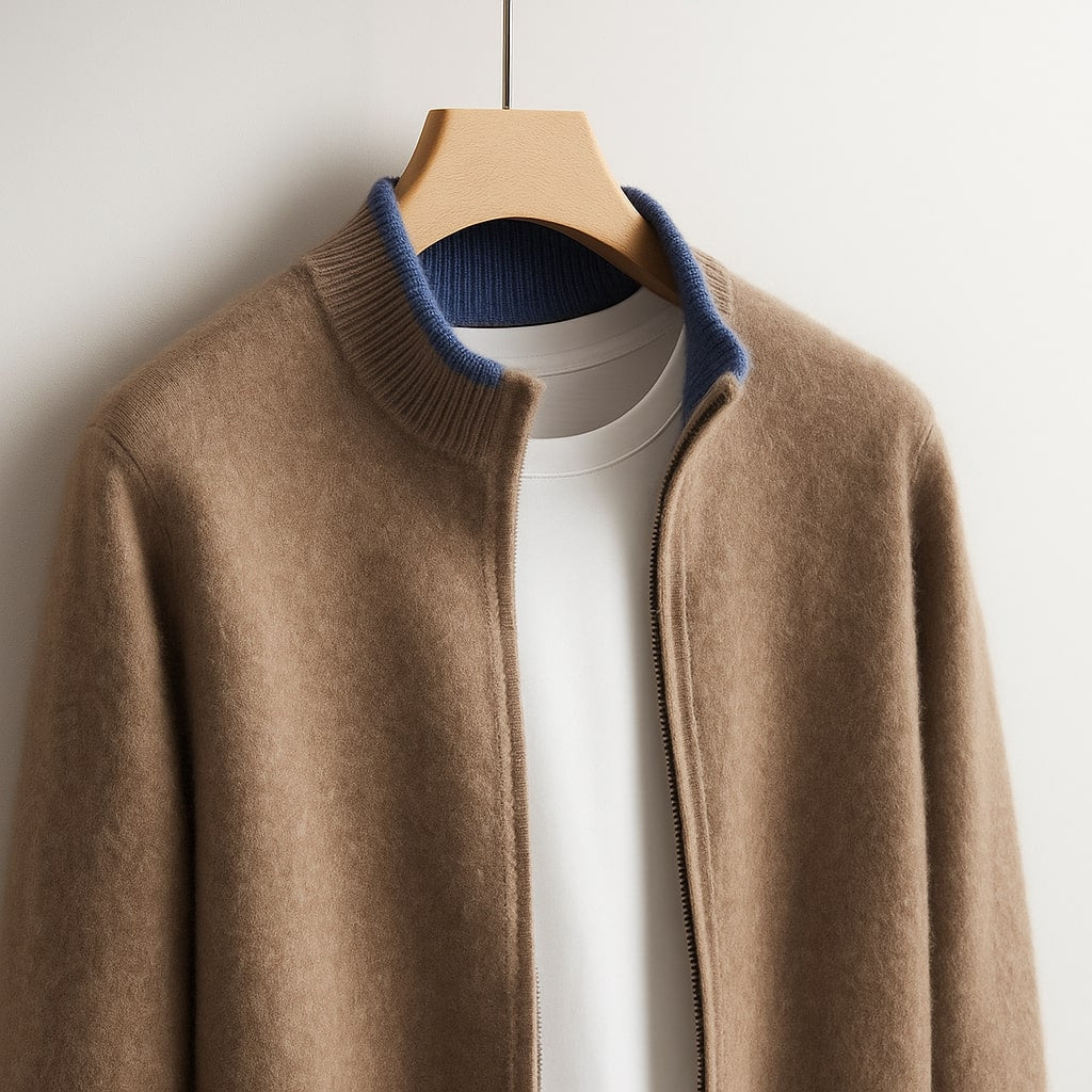Bordeaux Premium Zip Jacket