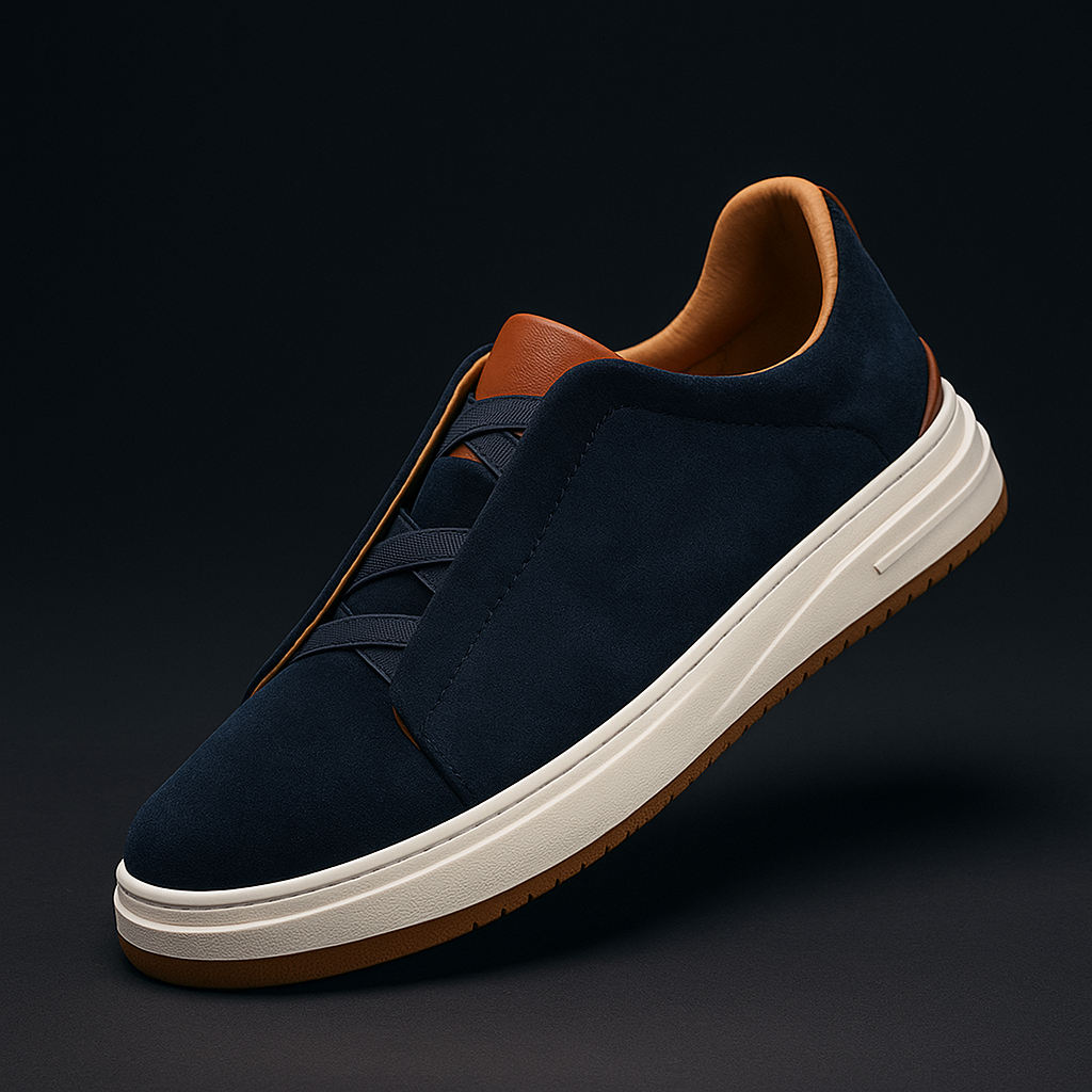 Men'S Suede Slip-On Shoes