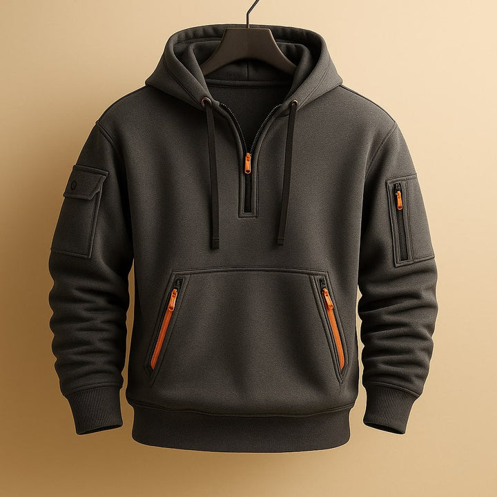 Men's Half-Zip Fleece Hoodie