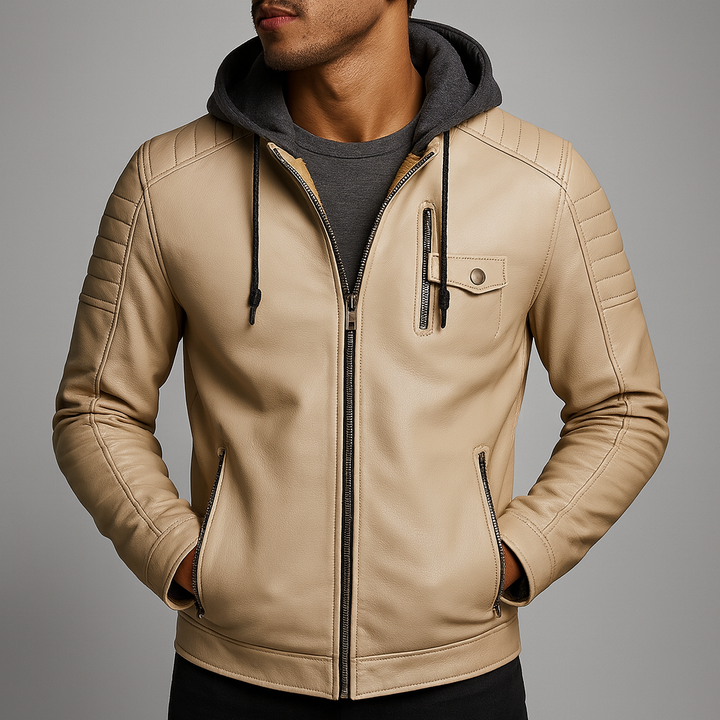 Men's Elegant and Refined Hooded Jacket
