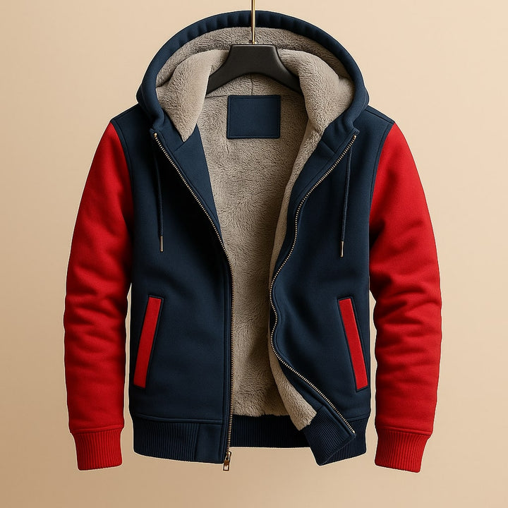 Men's Double-Layered Hooded Jacket